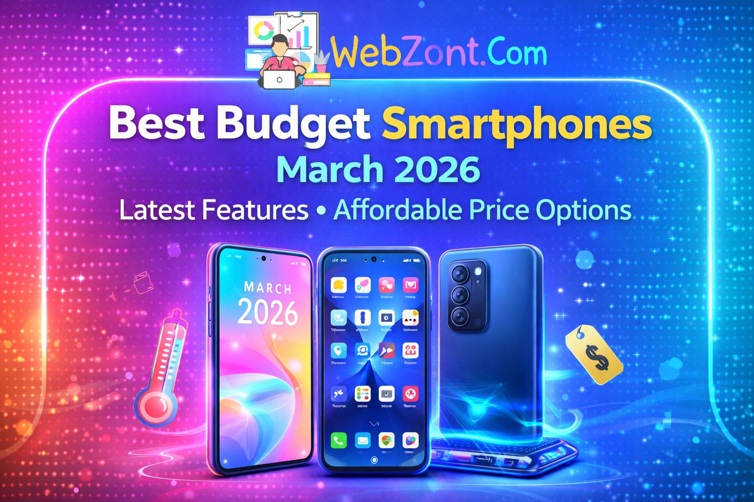 Best Budget Smartphones March 2026 – Latest Features और Affordable Price Options