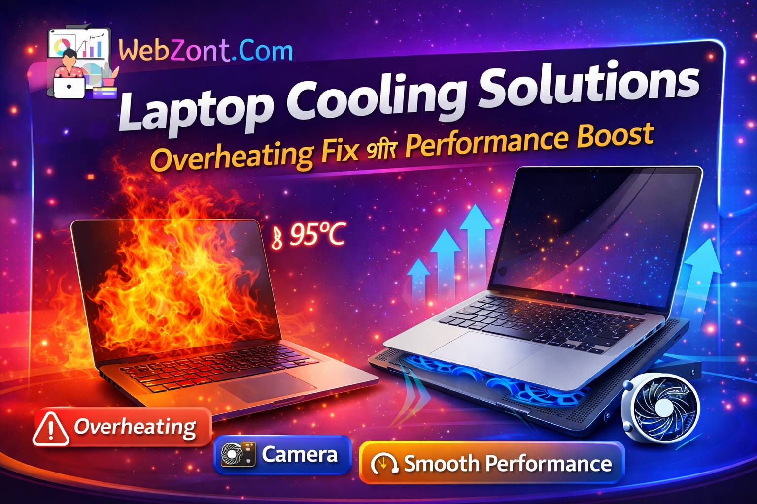 Laptop Cooling Solutions – Overheating Fix और Performance Boost