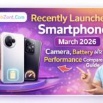 Recently Launched Smartphones March 2026 – Camera, Battery और Performance Compare Guide